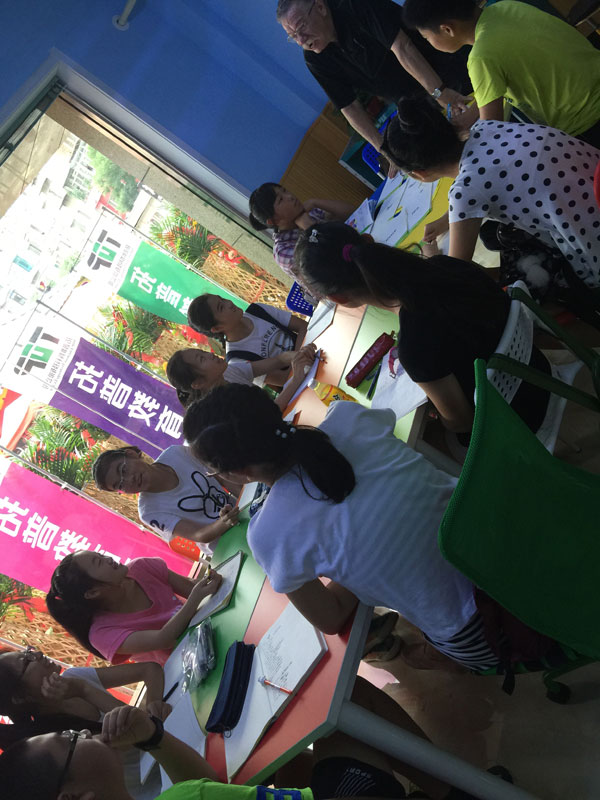 大连金州新区拓普外语培训学校教学活动
